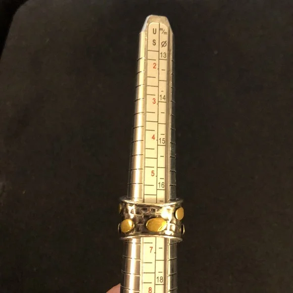 Vintage Rhodolite Garnet Sterling Silver Ring RareFind SJ925 Excellent Condition